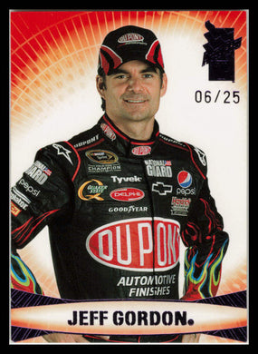 2009 Press Pass VIP Racing Jeff Gordon Card #10 (06/25) SSP