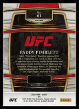 Load image into Gallery viewer, Paddy Pimblett 2022 Panini Select UFC Concourse Blue Prizm Rookie #61