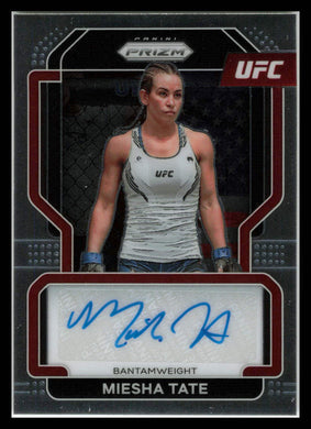 2022 Panini Prizm UFC Signatures Miesha Tate #SG-MST Auto