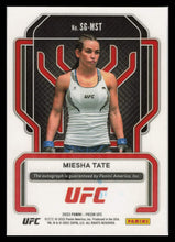 Load image into Gallery viewer, 2022 Panini Prizm UFC Signatures Miesha Tate #SG-MST Auto