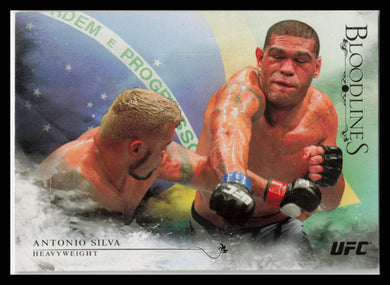 2014 Topps UFC Bloodlines Flag  Antonio Silva #136 (128/148)