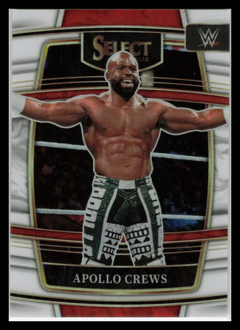 2022 Panini Select WWE Apollo Crews (18/99) Concourse Level Scope Prizm #157