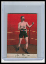 Load image into Gallery viewer, PETER MAHER 1910 T220 MECCA Cigarettes Champion Athlete &amp; Prize Fighter Series