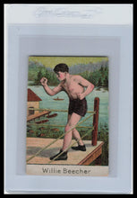 Load image into Gallery viewer, WILLIE BEECHER 1910 T220 MECCA Cigarettes Champion Athlete Prize Fighter Series