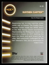 Load image into Gallery viewer, 2021 Topps WWE Womens Division #R-39 KAYDEN CARTER