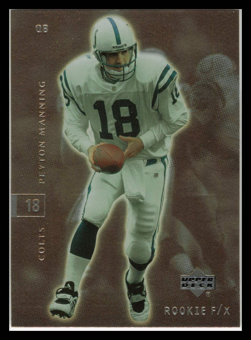 2002 Upper Deck Peyton Manning Rookie F/X #36 Indianapolis Colts