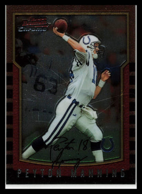 2000 Bowman Chrome Peyton Manning #112 Indianapolis Colts