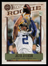 Load image into Gallery viewer, Justin Jefferson 2020 Panini Legacy Rookie #149 Minnesota Vikings