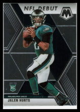 Load image into Gallery viewer, Jalen Hurts 2020 Panini Mosaic Football NFL DEBUT Rookie #265 EAGLES