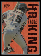 Load image into Gallery viewer, WOOD BARRY BONDS 1996 Fleer Ultra Baseball HR KINGS Promo SAMPLE PROMOTIONAL