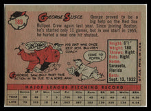 Load image into Gallery viewer, 1958 Topps George Susce #189 - Boston Red Sox - Vintage