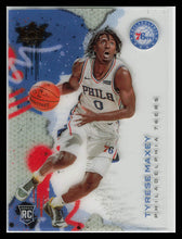 Load image into Gallery viewer, Tyrese Maxey 2020-21 Panini Court Kings Acetate RC #1