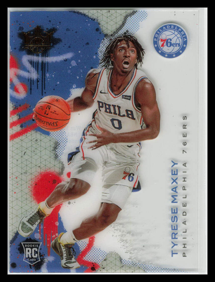 Tyrese Maxey 2020-21 Panini Court Kings Acetate RC #1