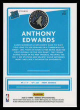 Load image into Gallery viewer, 2020-21 Donruss Optic Anthony Edwards # 151 Rated Rookie Silver Pulsar Prizm