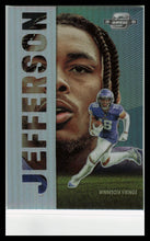 Load image into Gallery viewer, 2022 Justin Jefferson # SI-11 Panini Contenders Optic Splitting Image Insert Prizm