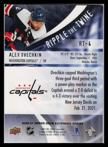 Alex Ovechkin - 2020-21 Upper Deck Extended Series Ripple The Twine RT-4