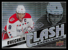 Load image into Gallery viewer, 2015-16 Upper Deck Overtime Hockey Flash of Excellence #FOE-1 Alex Ovechkin