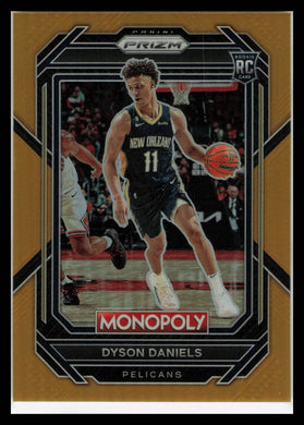 2022-2023 Prizm Monopoly Dyson Daniels Gold Prizm 22/49