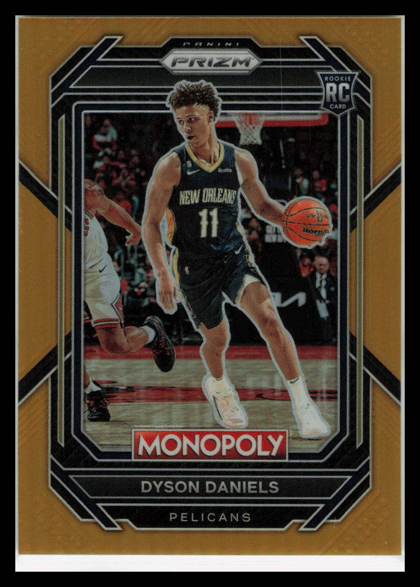 2022-2023 Prizm Monopoly Dyson Daniels Gold Prizm 22/49