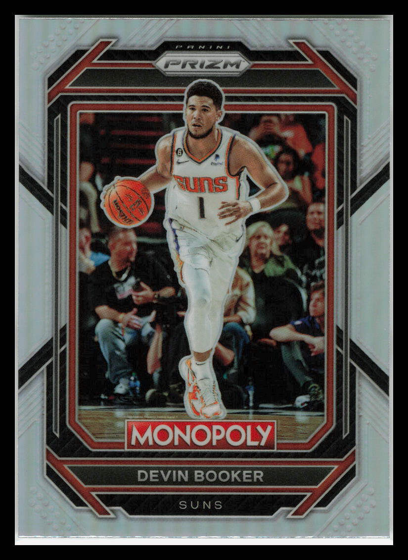 2022-23 Panini Monopoly Prizm DEVIN BOOKER Silver Prizm Phoenix Suns #71