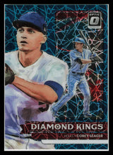 Load image into Gallery viewer, 2022 Panini Donruss Optic Corey Seager Diamond Kings Teal Velocity Prizm 35/35