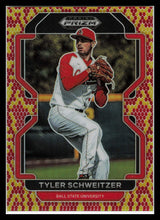 Load image into Gallery viewer, 2022 Prizm Draft Picks Tyler Schweitzer Snake Skin Prizm 25/25 White Sox.