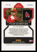 Load image into Gallery viewer, 2022 Prizm Draft Picks Tyler Schweitzer Snake Skin Prizm 25/25 White Sox.