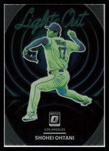 Load image into Gallery viewer, 2022 Donruss Optic Baseball Shohei Ohtani Lights Out #LO-6