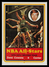 Load image into Gallery viewer, 1973 - 1974 Topps Dave Cowens Boston Celtics #40