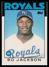 Load image into Gallery viewer, 1986 Topps Traded Bo Jackson #50T Rookie Kansas City Royals