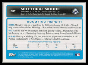 2009 Matthew Moore Bowman # BP7