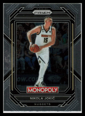 2022-23 Nikola Jokic Prizm Monopoly #22