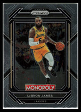 Load image into Gallery viewer, 2022-23 Panini Prizm MONOPOLY LeBron James #40 Los Angeles Lakers