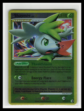 Shaymin Lv. X 127/127 Ultra Rare Platinum Pokemon