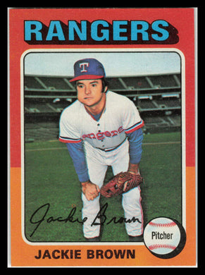 1975 Topps #316 Jackie Brown