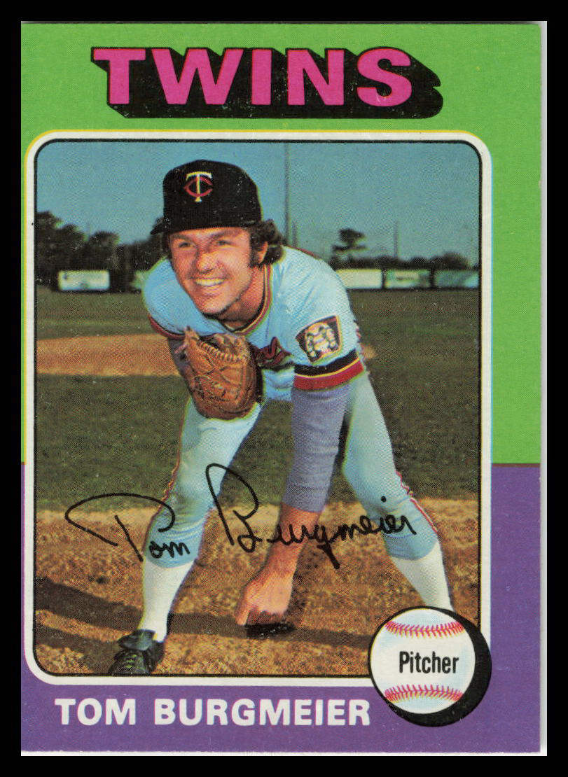 1975 Topps #478 Tom Burgmeier