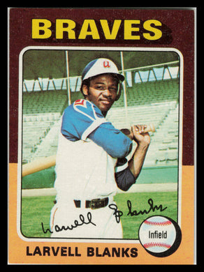 1975 Topps #394 Larvell Blanks