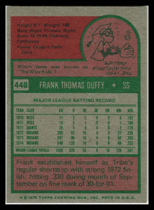 1975 Topps #448 Frank Duffy