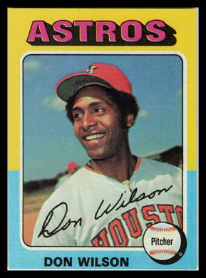 1975 Topps #455 Don Wilson