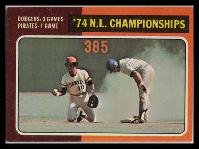 1975 Topps #460 '74 N.L. Championships