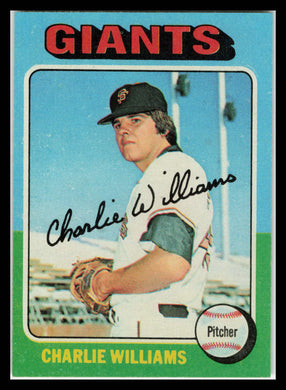 1975 Topps #449 Charlie Williams