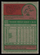 Load image into Gallery viewer, 1975 Topps #329 Ted Kubiak