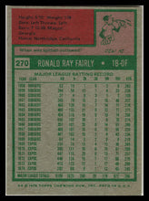 Load image into Gallery viewer, 1975 Topps #270 Ron Fairly