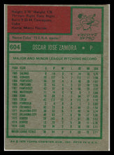 Load image into Gallery viewer, 1975 Topps #604 Oscar Zamora