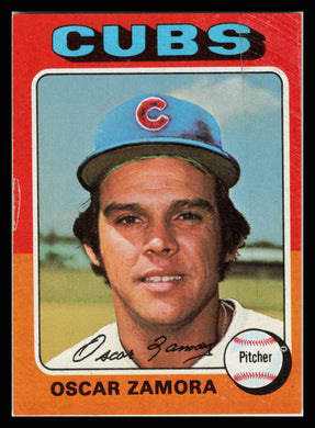 1975 Topps #604 Oscar Zamora