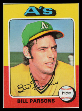 1975 Topps #613 Bill Parsons