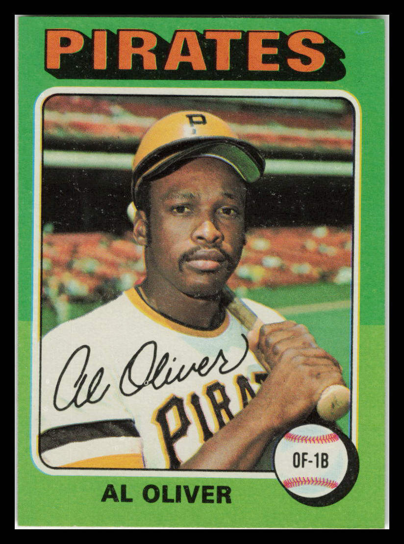 1975 Topps #555 Al Oliver