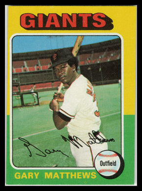 1975 Topps #79 Gary Matthews