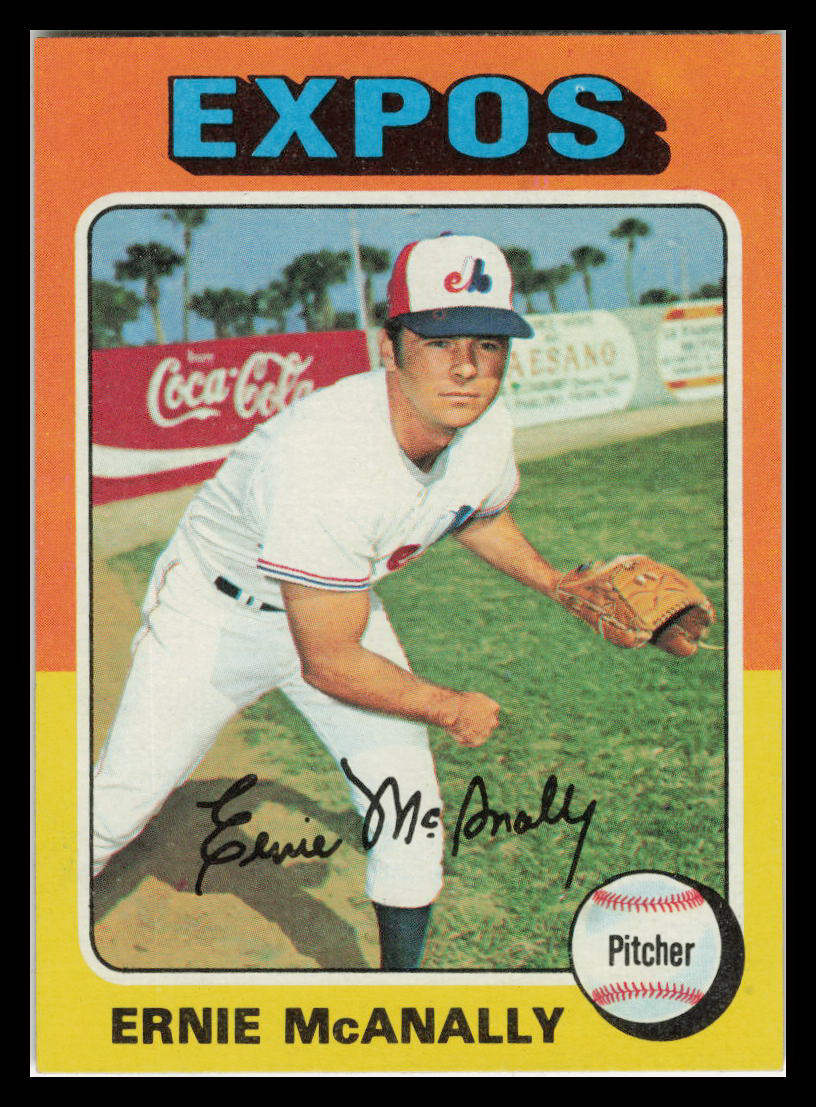 1975 Topps #318 Ernie McAnally