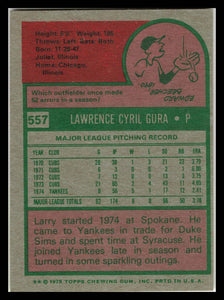 1975 Topps #557 Larry Gura